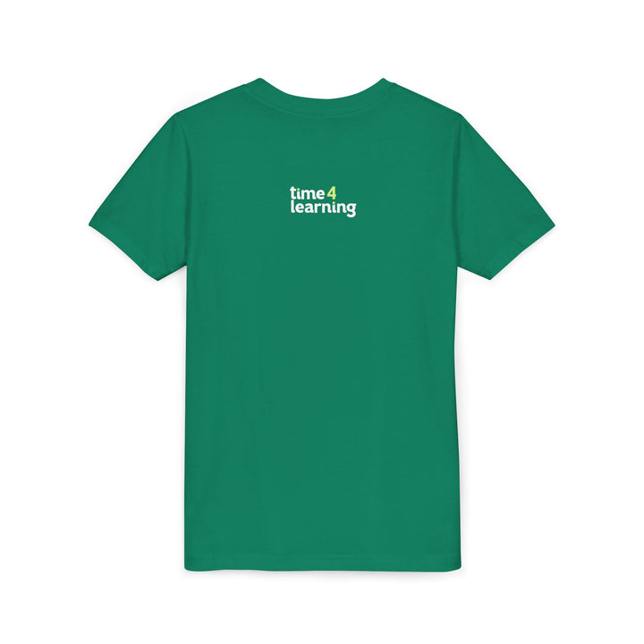 Youth Short Sleeve Tee | The World is My School – Fun Homeschool Style, Casual Everyday Wear, Back to School Gift, Playtime Essentials, Trendy Youth Fashion